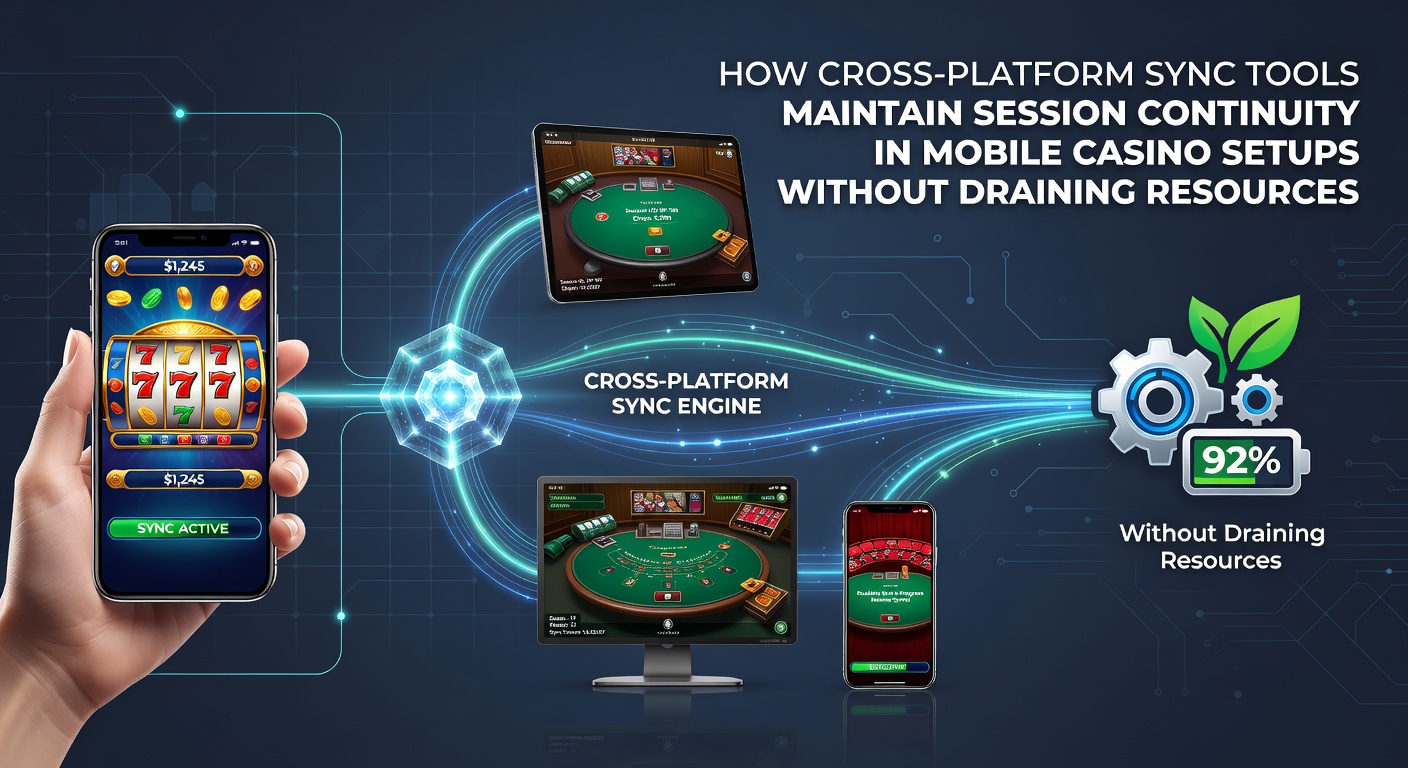 Technical diagram illustrating cloud sync process between mobile devices and casino servers with minimal data flow