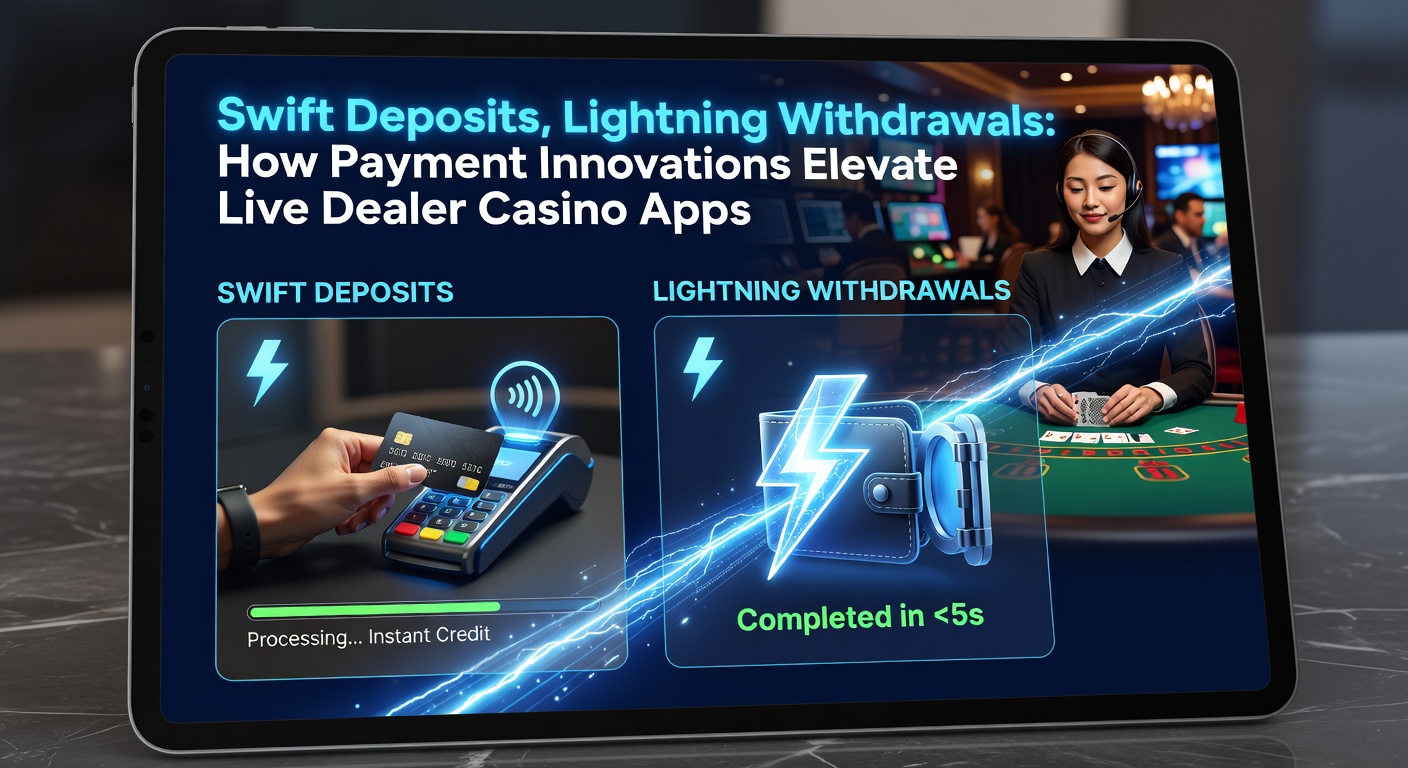 Smartphone screen displaying a live dealer game with payment notification pop-up for instant withdrawal confirmation